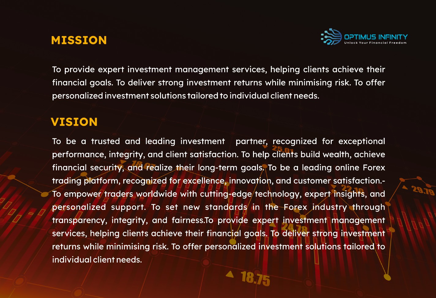 Optimus Infinity Business Plan - page 2